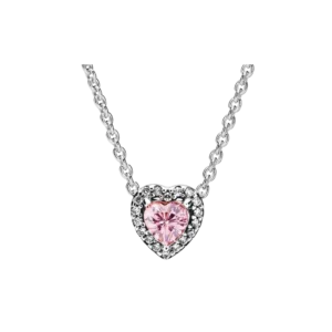 Collar Corazón Rosa