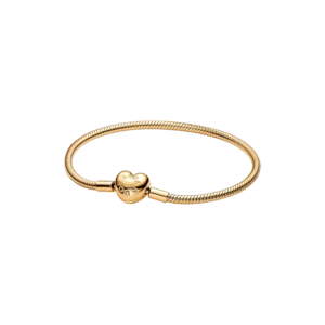 Pulsera Corazón Dorada